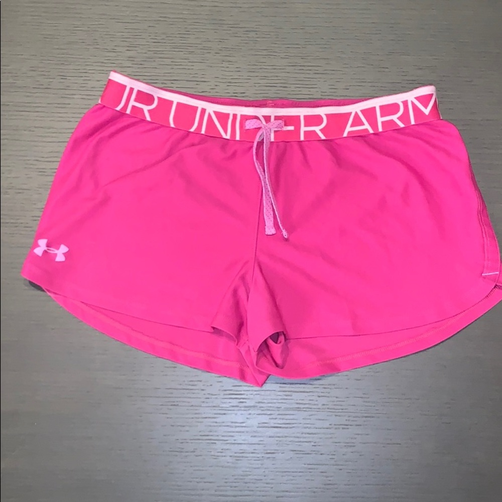 Under Armour drawstring Heat Gear shorts